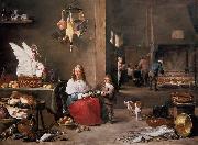 TENIERS, David the Younger Kitchen Scene (mk14) china oil painting artist